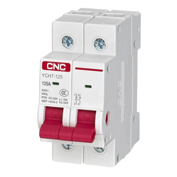 MCB YCH7-125 400V 50Hz 2 Pole