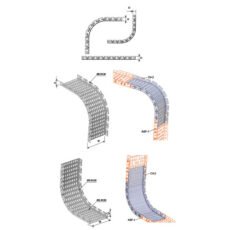 Ardic Medium Duty Type 90˚ Adjustable Inside & Outside Vertical Bends (Active) H50
